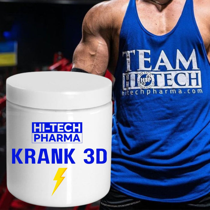 Hi-Tech Pharma's Newest Preworkout "KRANK3D" Coming Soon