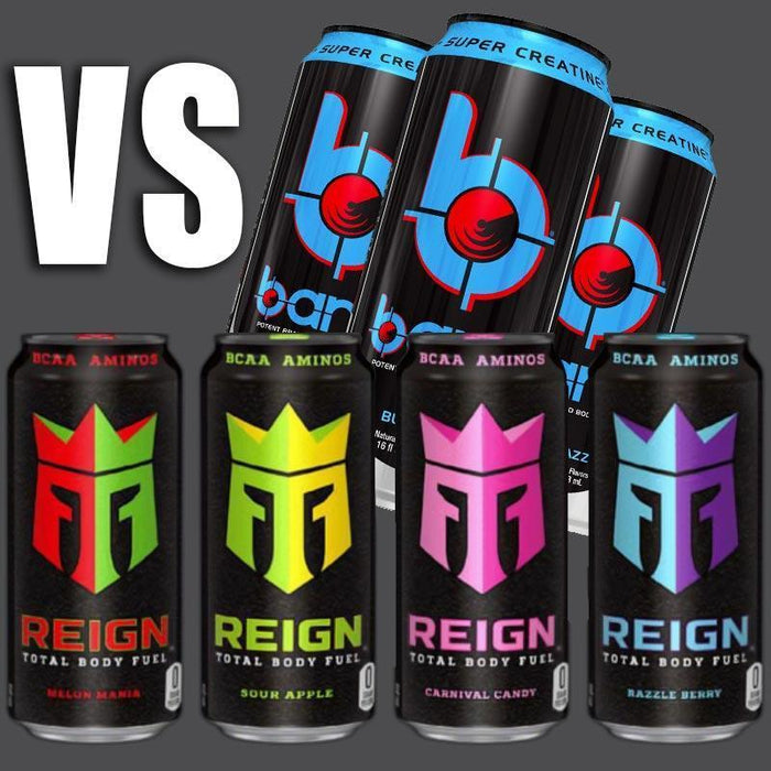 New Monster Energy Drink Reign vs Bang Energy