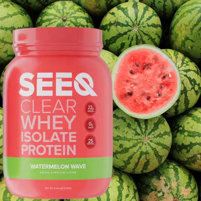 SEEQ Protein Drops a New Watermelon Wave Flavored Clear Protein Powder