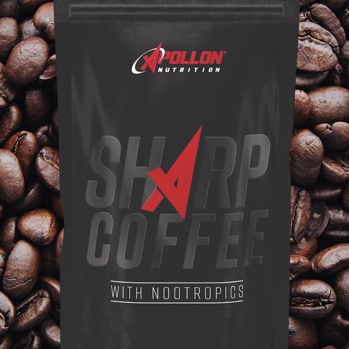Apollon's New "Sharp Coffee" Features 345mg of Caffeine and 600mg Alpha GPC Per Serving