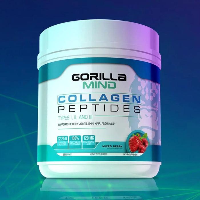 Gorilla Mind Drops New Collagen Peptides Supplement