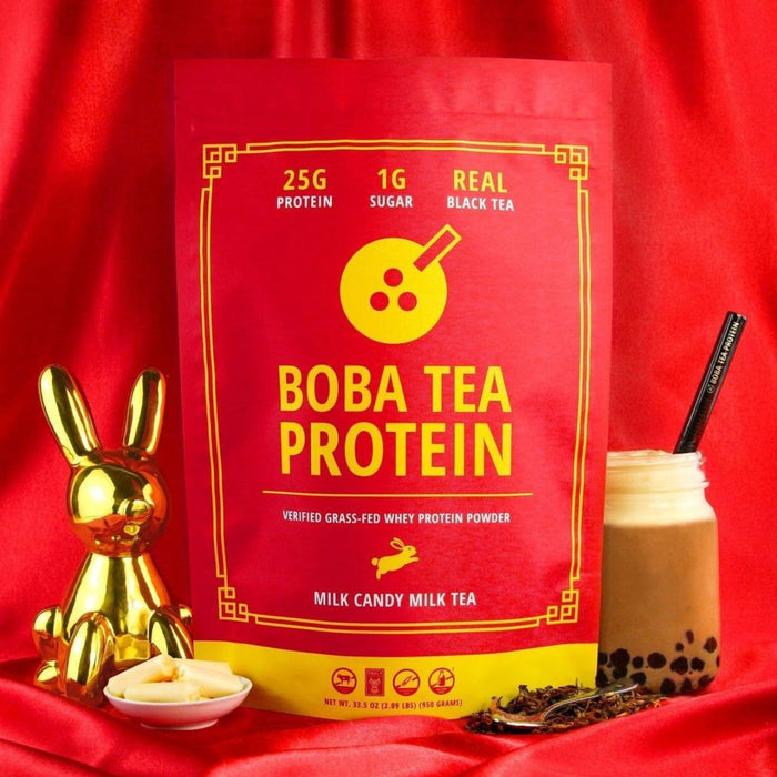 Boba Tea Protein Dropping Unique Milk Tea Protein for Chinese New Year