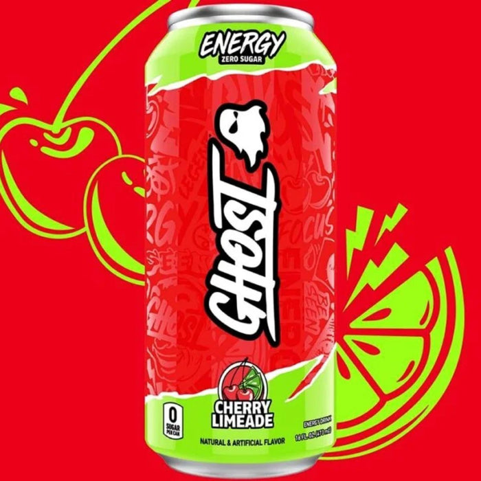 New Cherry Limeade Ghost Energy Drink Confirmed
