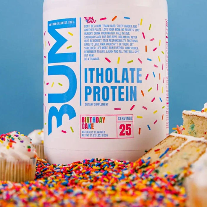 RAW Dropping Limited Edition Birthday Cake CBUM Itholate Protein