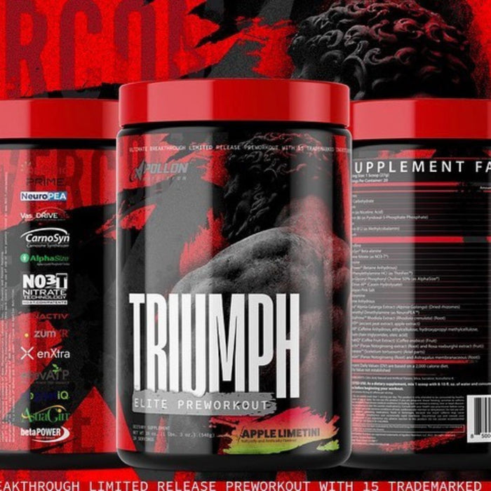 Apollon Releasing Jam Packed Limited Edition Preworkout Called "Triumph"