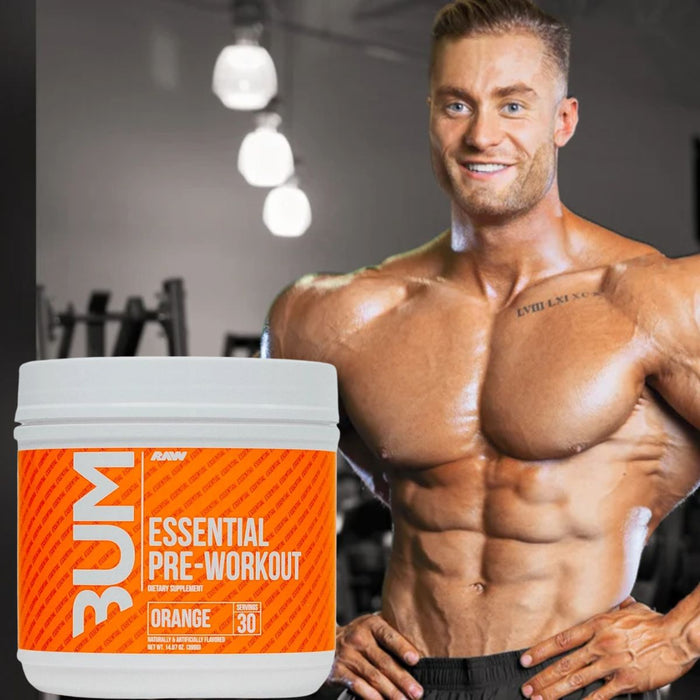 RAW Nutrition & CBUM Drop a New Cost Effective "Essential Pre-Workout"