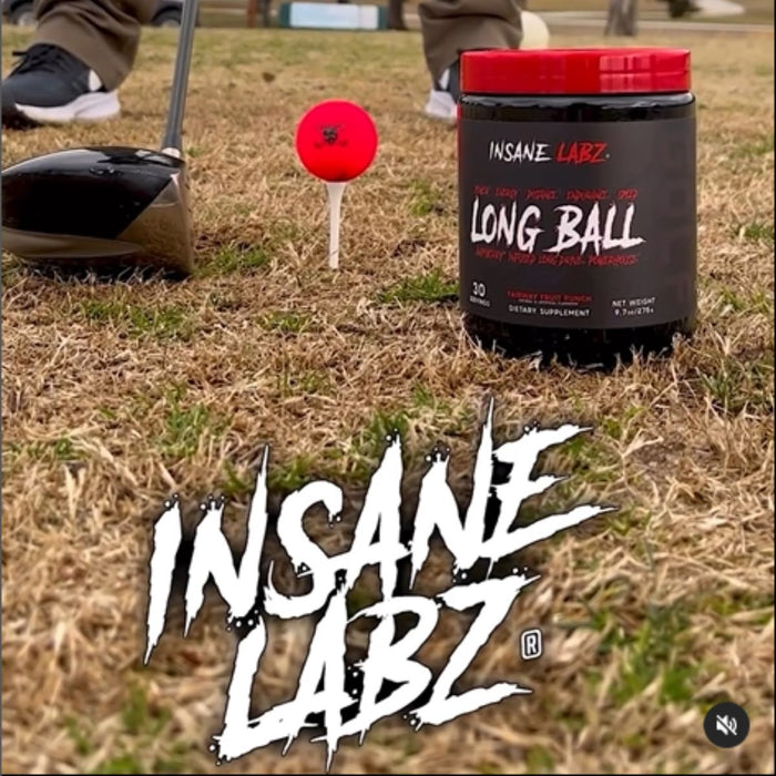 Insane Labz Drops a New Golf Supplement Called "Long Ball"