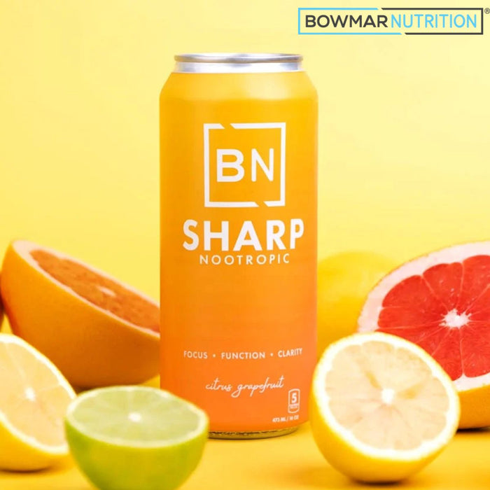 Bowmar Nutrition Reveals New Nootropic Energy Drink Called "Sharp"