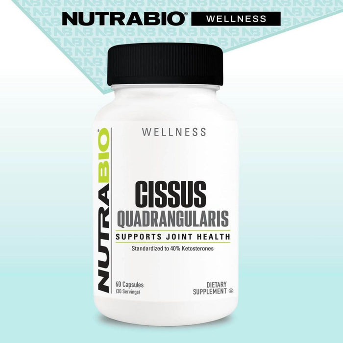 NutraBio Adds a Cissus Quadrangularis Joint Support Supplement to Their Wellness Line