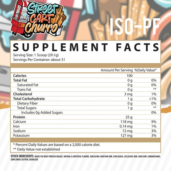 Inspired Nutraceuticals Protein Powders Inspired Nutraceuticals ISO-PF 2lbs