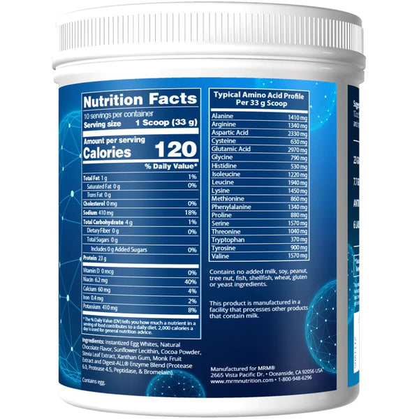 MRM Sports Nutrition & More MRM All Natural Egg White 12 Oz