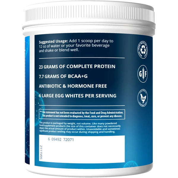 MRM Sports Nutrition & More MRM All Natural Egg White 12 Oz