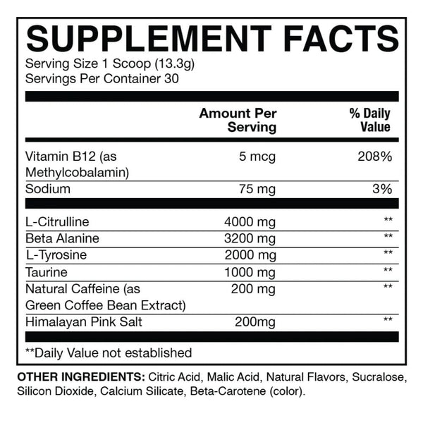 CBUM Pre-Workouts CBUM Essential Pre 30 Servings