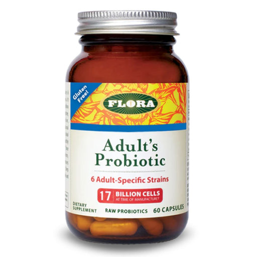 Flora (Udo's Choice) Vitamins, Minerals, Herbs & More Flora Udo's Choice Adult Probiotic 60 Capsules
