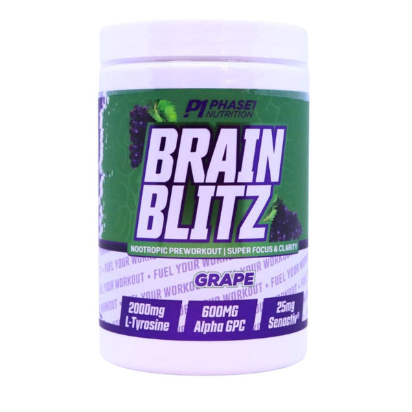 Phase One Nutrition Pre-Workouts Grape Phase One Nutrition Brain Blitz 25/Servings