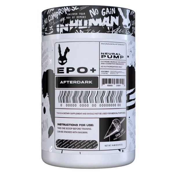 AfterDark Pre-Workouts Snow Cone AfterDark EPO+ Neural Pump 21 Servings