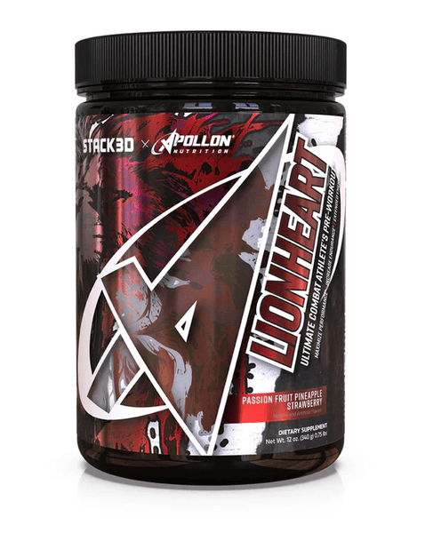 Apollon Nutrition Pre-Workouts Passion Fruit Pineapple Strawberry Apollon Assassin LionHeart 40 Servings
