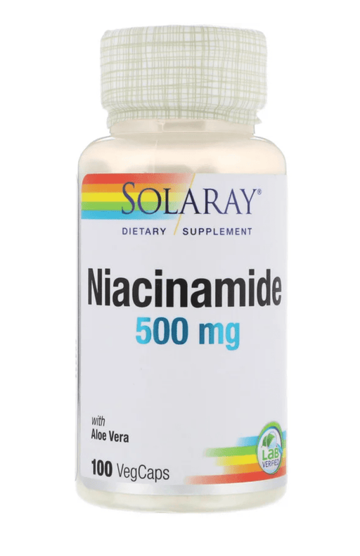 Solaray Vitamins & Minerals SOL NIACINAMIDE 500mg 100C