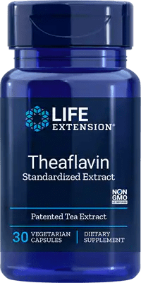 Life Extension Vitamins, Minerals, Herbs & More Life Extension Theaflavins Standardized Extract 30 Vegecaps