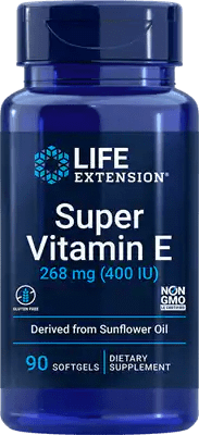 Life Extension Vitamins, Minerals, Herbs & More Life Extension Pure Natural Vitamin E 400 IU 100 Caps