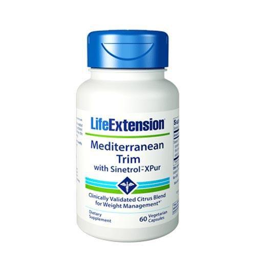 Life Extension Sports Nutrition & More Life Extension Mediterranean Trim w/ Sinetrol-XPur 60 VC