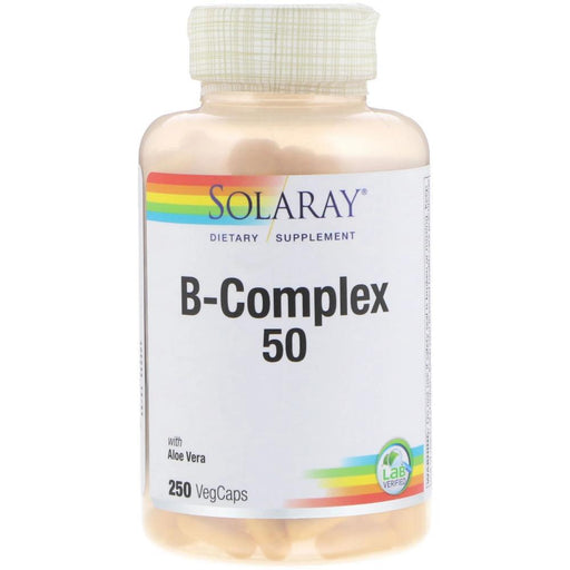 Solaray Store Stock Only Default Solaray B-Complex 50 250C