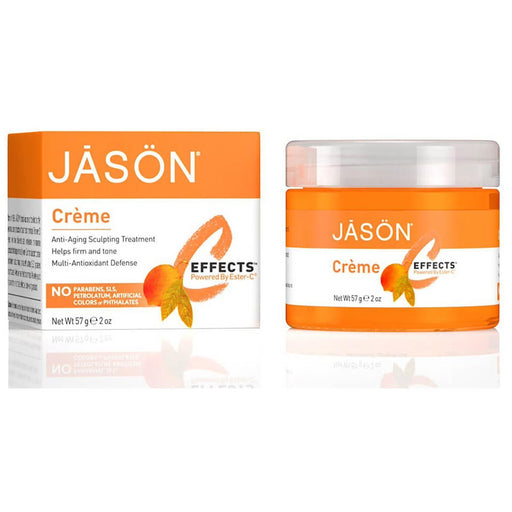 Jason Vitamins, Minerals, Herbs & More Jason Topical Ester C (Ascorbic Acid) & E Cream 2 oz (580545577004)