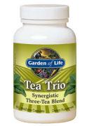 Garden of Life Vitamins, Minerals, Herbs & More Garden of Life Tea Trio Synergistic Three-Tea Blend 60 Caps (580827119660)