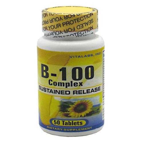 Vitalabs Vitalabs Vitamin B-100 Complex 50 Tabs (581832736812)