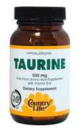 Country Life Sports Nutrition & More Country Life Taurine 500mg 100 Caps (580477648940)