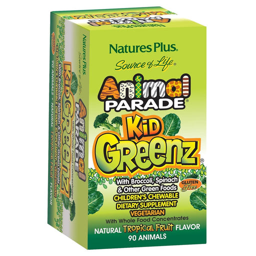 Nature's Plus Vitamins, Minerals, Herbs & More Nature's Plus Animal Parade Kid Greenz