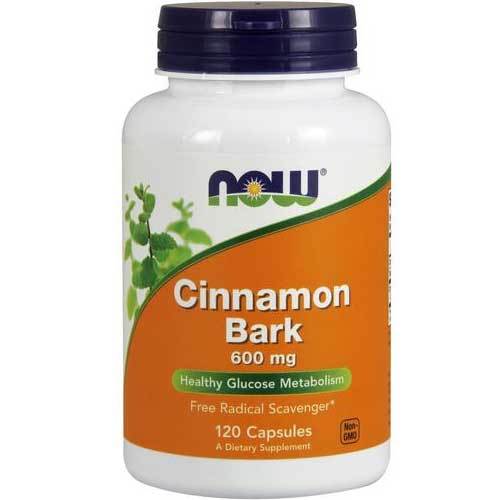 Now Foods Vitamins, Minerals, Herbs & More Now Foods Cinnamon Bark 600 Mg 120 Capsules