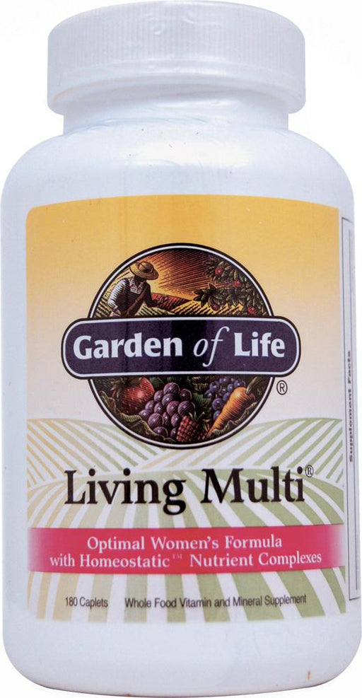 Garden of Life Vitamins, Minerals, Herbs & More Garden of Life Living Multi Optimal Women's Formula 180 Caplets (581182685228)