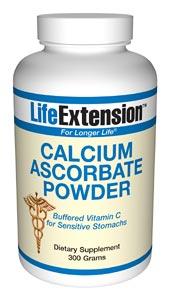 Life Extension Vitamins, Minerals, Herbs & More Life Extension Calcium Ascorbate 300 grams