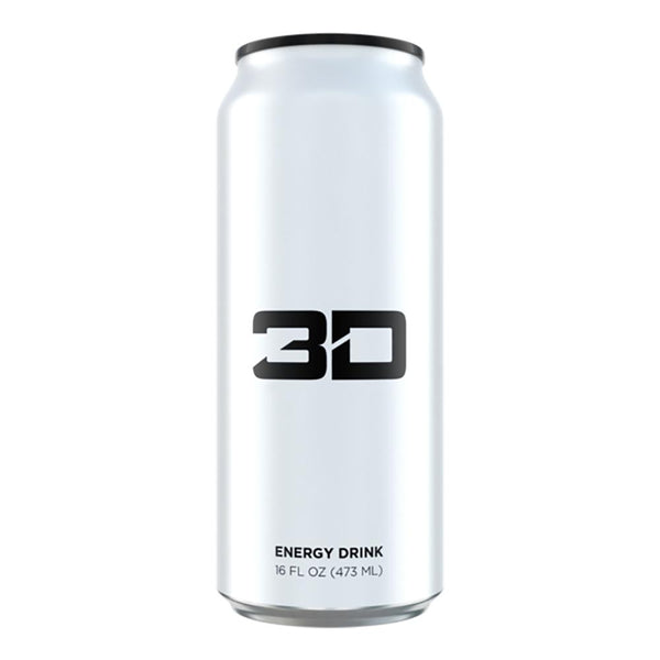 UP ENERGY Drinks WHITE 3D Energy Drink 12/Case