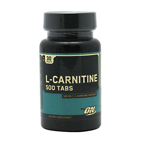 Optimum Nutrition Sports Nutrition & More Optimum Nutrition L-Carnitine 500mg 30 Tabs (581139169324)