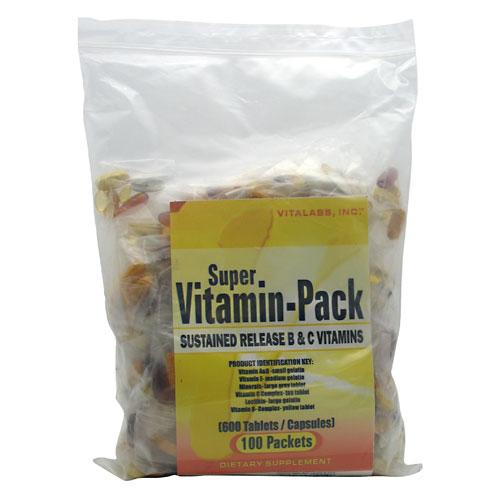 Vitalabs Vitalabs Super Vitamin Pack 100 Packets (581833424940)
