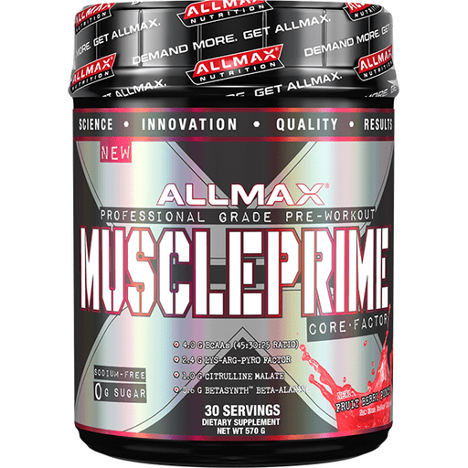 Allmax Nutrition Sports Nutrition & More Fruit Berry Punch Allmax Nutrition Muscle Prime 30 Servings (582102712364)