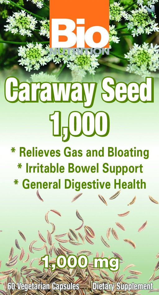 Bio Nutrition As Seen on TV Bio Nutrition Caraway Seed 1000mg 60 Vege Caps (581387517996)