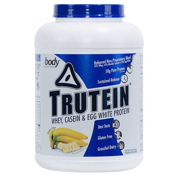 Body Nutrition Top 50 Banana Cream Body Nutrition Trutein 4 Lbs