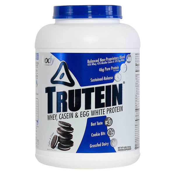 Body Nutrition Top 50 Cookies & Cream Body Nutrition Trutein 4 Lbs