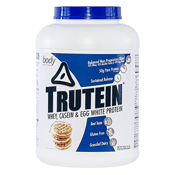 Body Nutrition Top 50 Peanut Butter Marshmallow Body Nutrition Trutein 4 Lbs