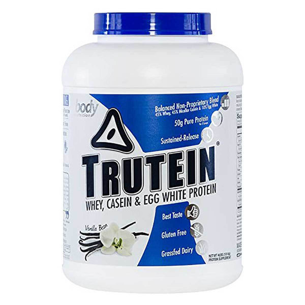Body Nutrition Top 50 Vanilla Bean Body Nutrition Trutein 4 Lbs