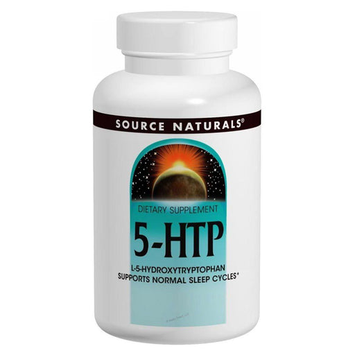 Source Naturals Vitamins, Minerals, Herbs & More Source Naturals 5-HTP 50mg 30 Caps (581597102124)
