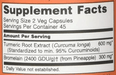 Now Foods Vitamins, Minerals, Herbs & More Now Foods Turmeric & Bromelain 90 Capsules