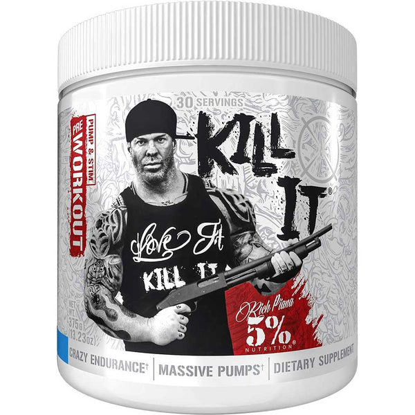 5% Nutrition Sports Nutrition & More Blue Raspberry 5% Nutrition Kill It 30 Servings