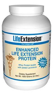 Life Extension Sports Nutrition & More Life Extension Enhanced Whey Protein (Vanilla) 1000 grams (581053743148)