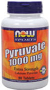 Now Foods Sports Nutrition & More Now Foods Pyruvate 1000mg 90 Tabs (580556947500)