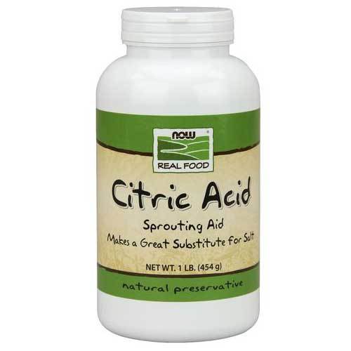 Now Foods Vitamins, Minerals, Herbs & More Now Foods Citric Acid 1 Lb (582320455724)