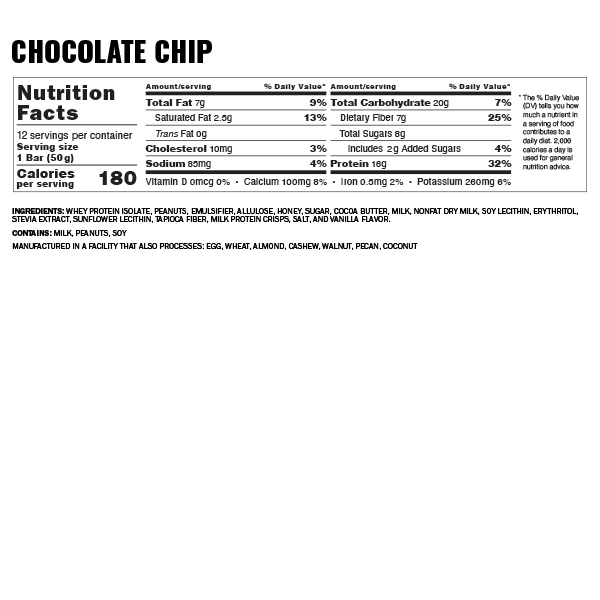 Bucked Up Foods Juices Bucked Up BuckBar Protein Bar 12 Box